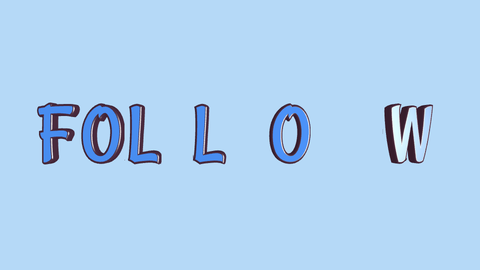 Sliding 3D Letters