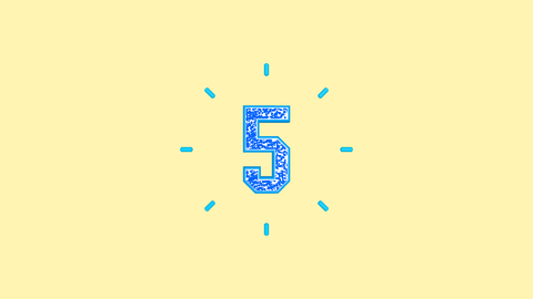 3D Counter 1to9 Sparks